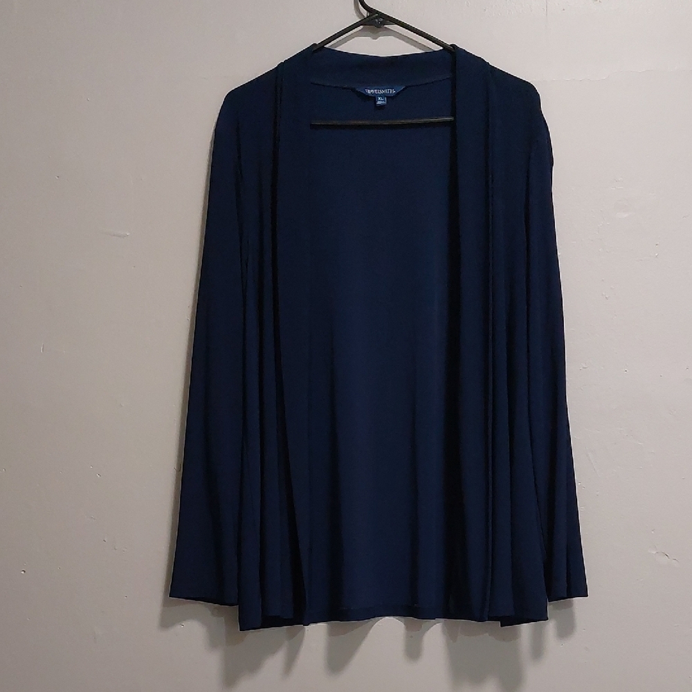 TravelSmith Deep Blue Women's Cardigan